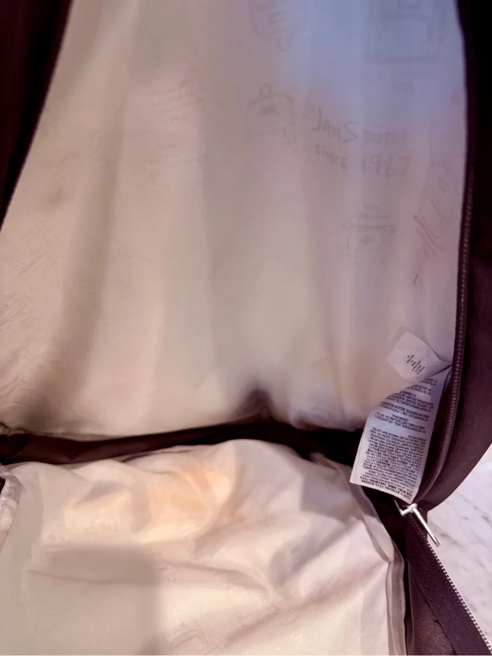 Jansport Black Classic Front-Zip Backpack